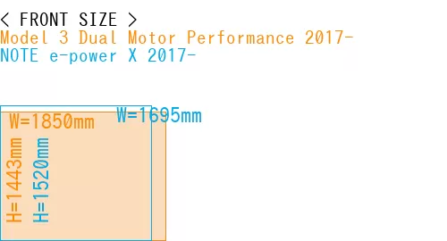 #Model 3 Dual Motor Performance 2017- + NOTE e-power X 2017-